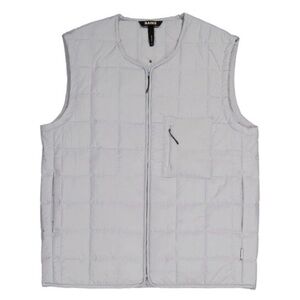 RAINS liner vest, sleeveless unisex, full zip pockets NWT